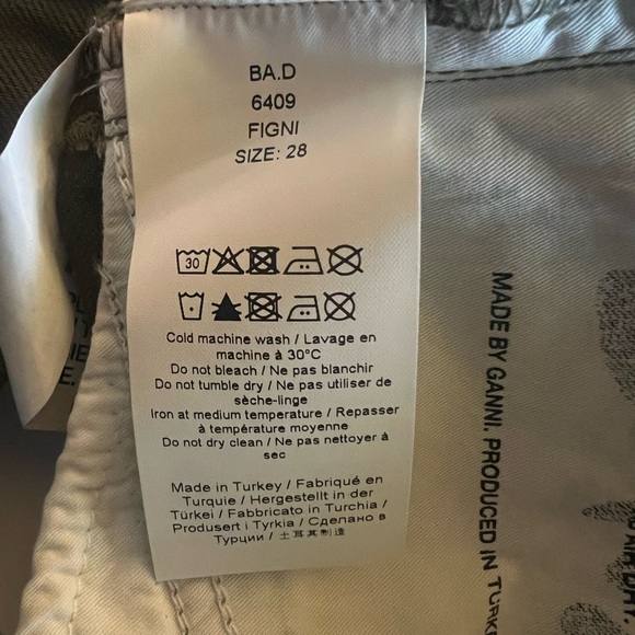 GANNI Overdyed Denim Figni - Picture 8 of 11